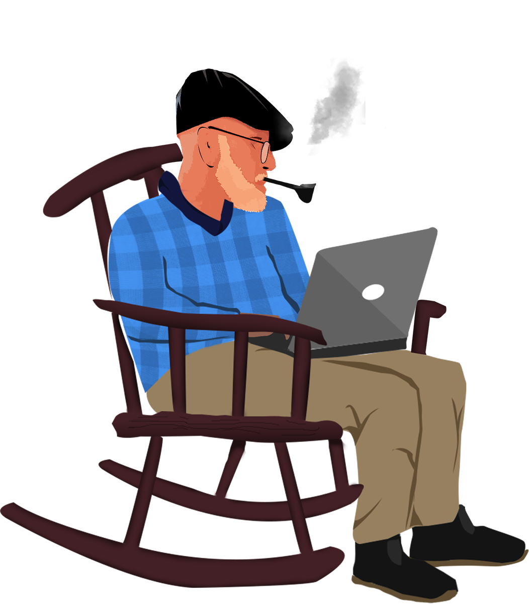 Rocking Chair Clipart (1052x1201), Png Download