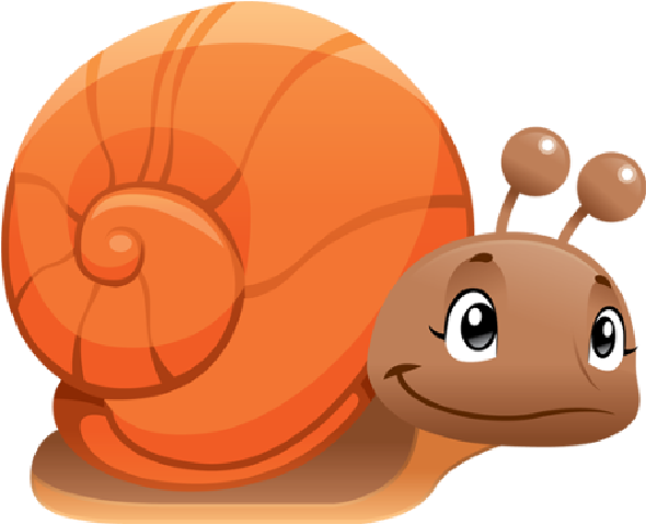 Snail Clipart Cartoon Girl - Imagenes De Caracol Infantiles - Png Download (600x600), Png Download
