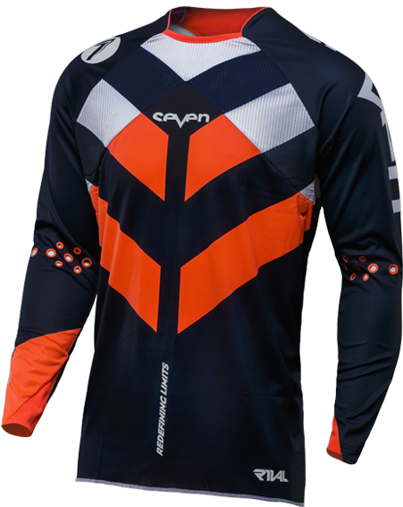 Jersey Vector Motocross - Seven Jersey Mx Clipart (520x595), Png Download