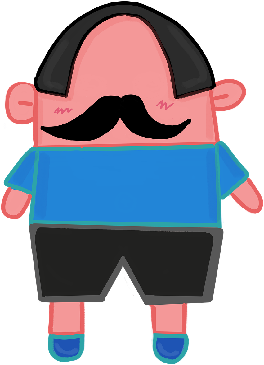 Cartoon Men Father Men Free Photo - รูป คุณ พ่อ การ์ตูน Clipart (1280x1259), Png Download