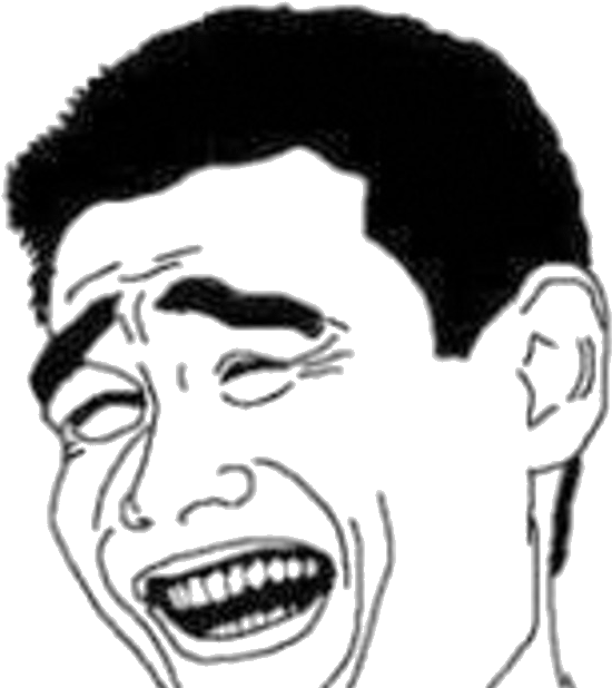 Forever Alone Png Transparent Images - Forever Alone Png Face Clipart (969x630), Png Download