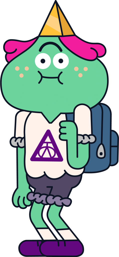 Amazing World Of Gumball Anais Friend Clipart (477x1024), Png Download