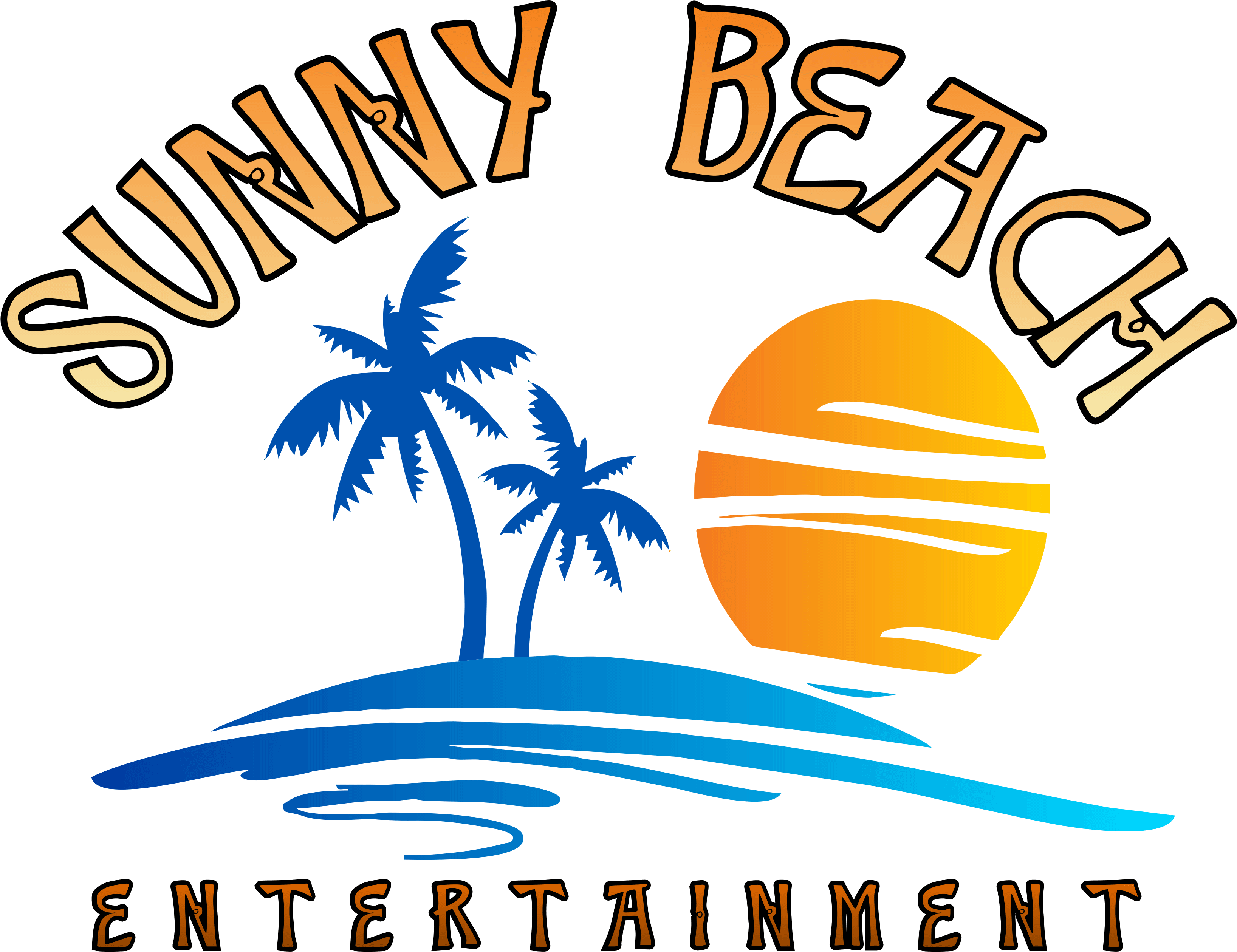 Tropical Island Clipart (3272x2800), Png Download