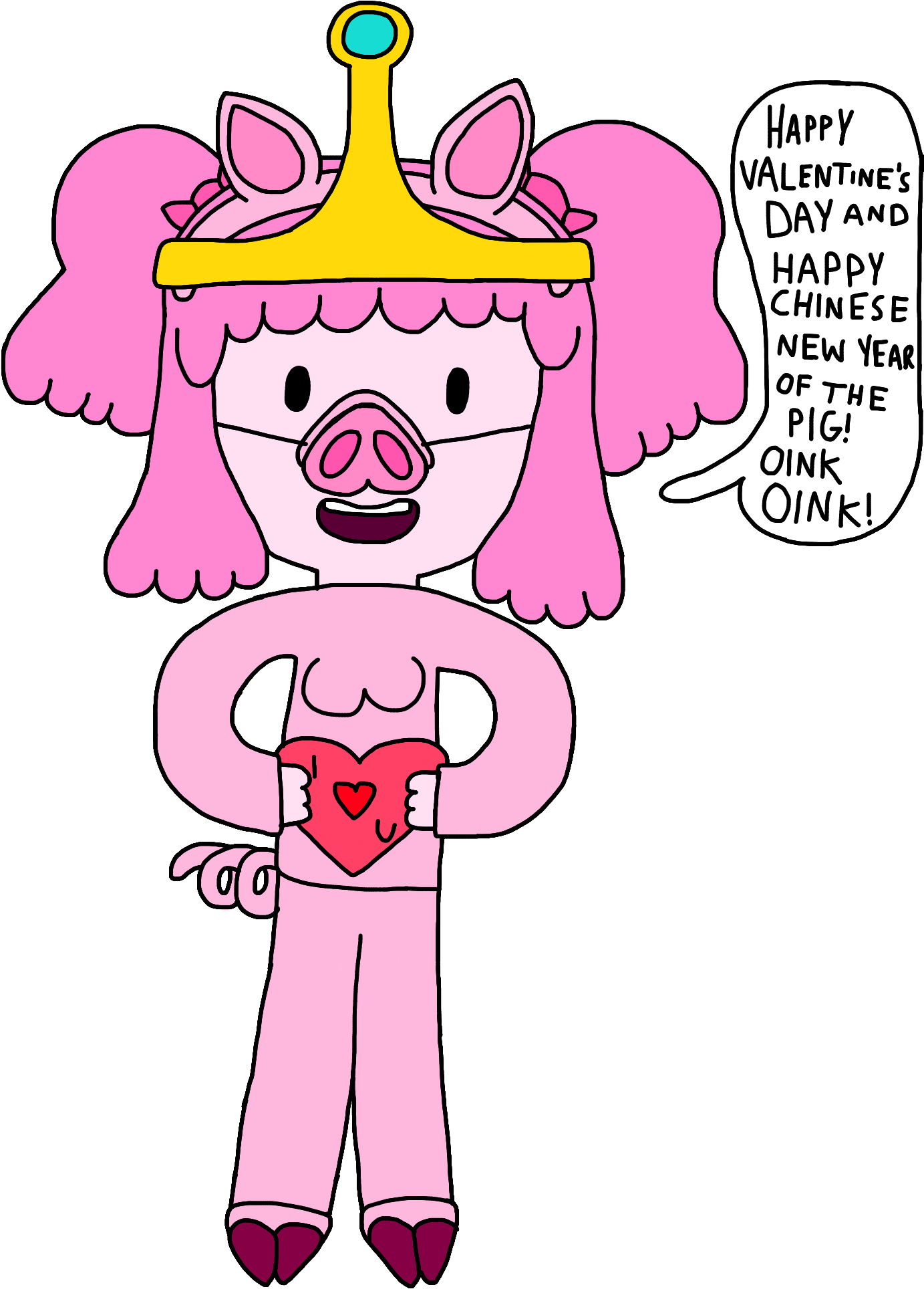 Princess Bubblegum Clipart (480x666), Png Download