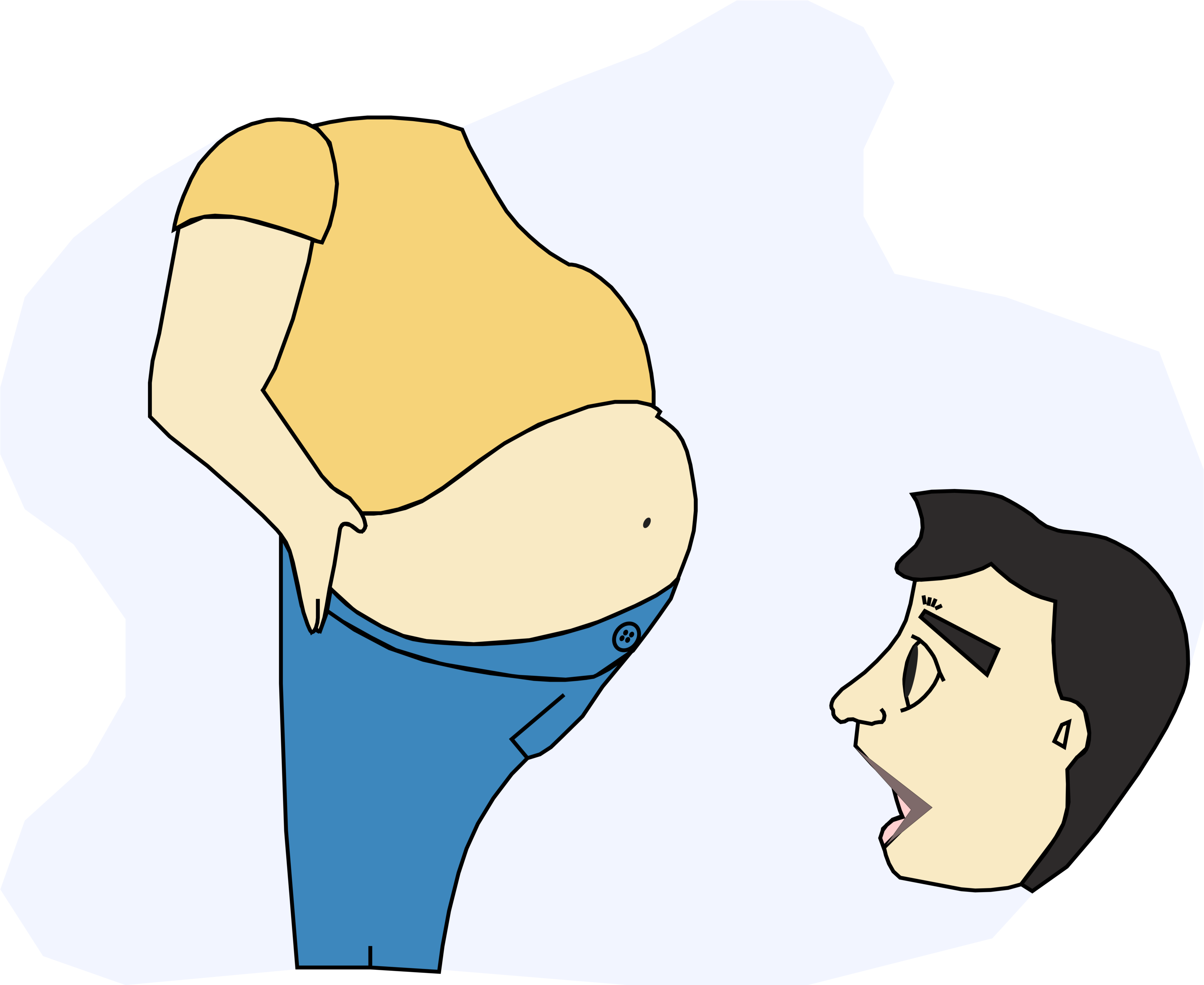 Cartoon Clipart (4000x3241), Png Download