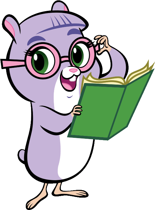 Num Nums Reading - Zhu Zhu Pets Frankie Clipart (505x680), Png Download