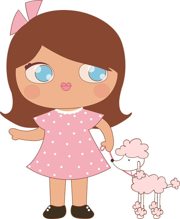 Picture - Dziewczyna Rysunek Clipart (592x720), Png Download