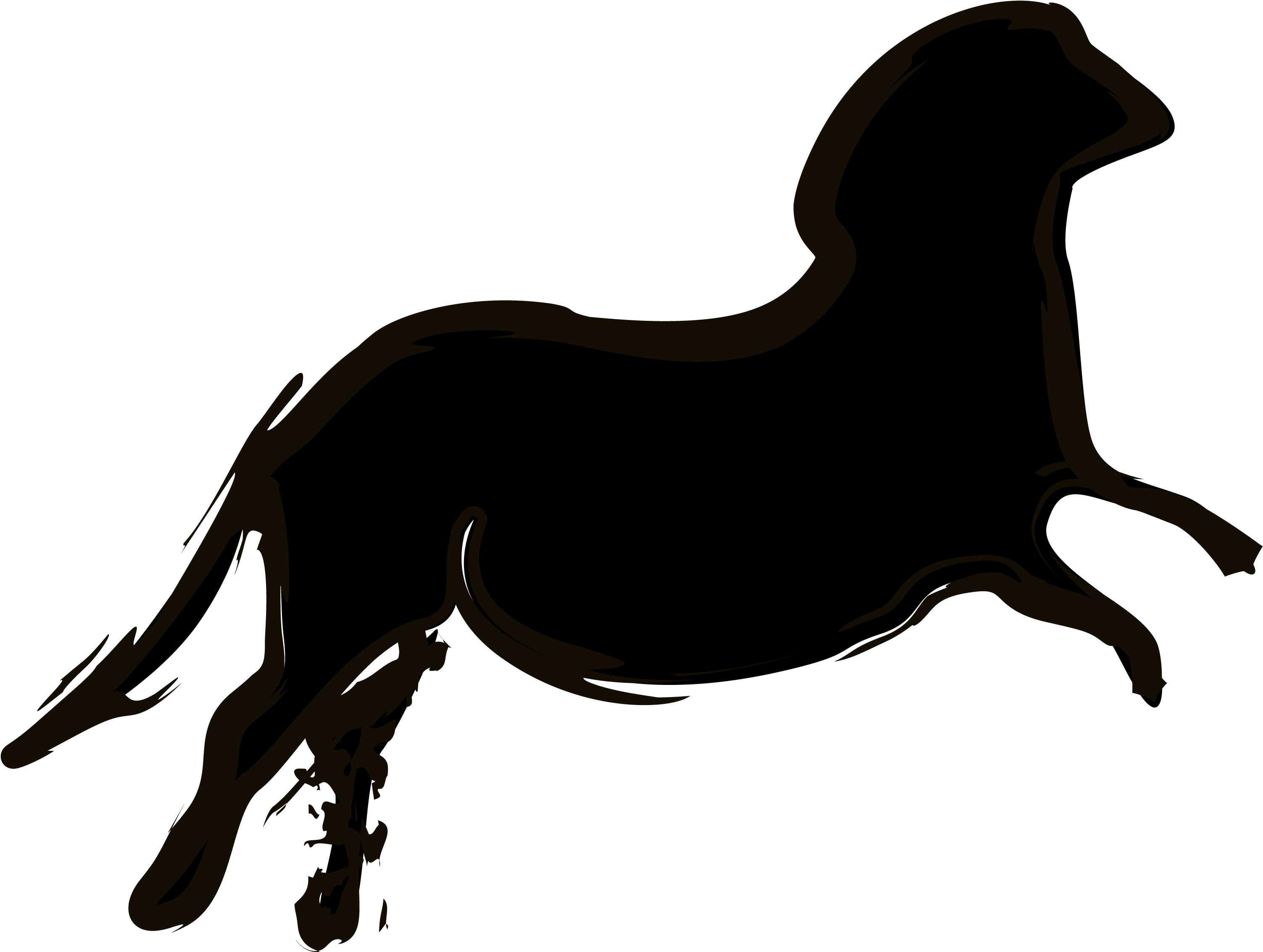 Clydesdale Horse Clipart (3061x3061), Png Download