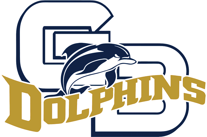 Gulf Breeze High School Dolphins Clipart (770x580), Png Download