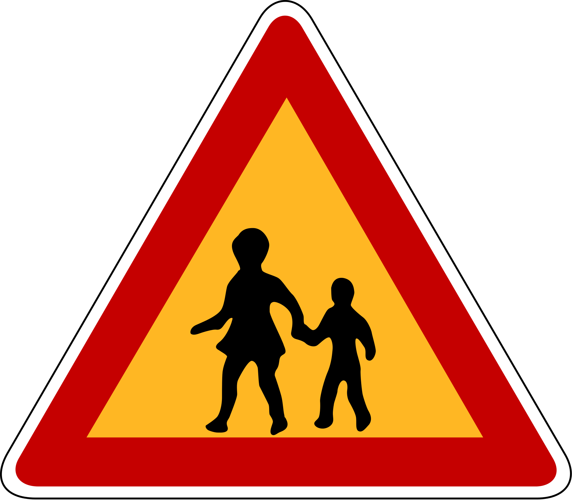 Safe Clipart Scholar Patrol - Road Safety Signs With Name - Png Download - Full Size Clipart