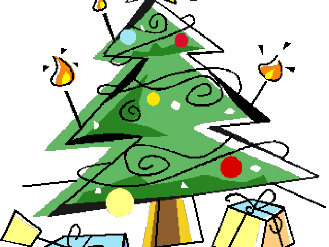 Green Christmas Clipart (640x480), Png Download