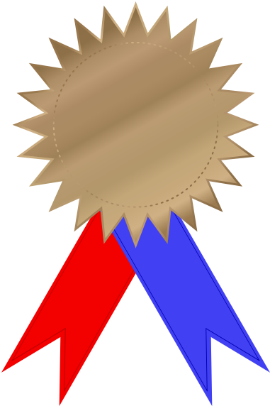 Bronze Medal - Badge Design Hd Clipart (600x600), Png Download