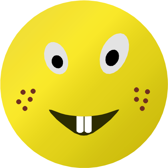 Smiley - Goofy - Icon Clipart (600x600), Png Download