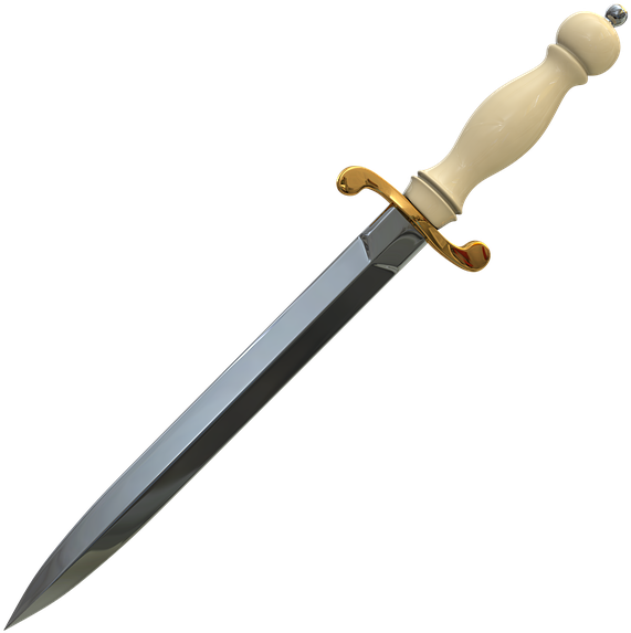 Transparent Daggers Clipart - Ancient Rome Sword - Png Download (571x573), Png Download
