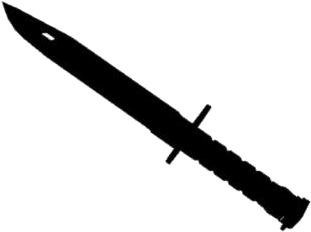 Bayonet Png - Knife Clipart (934x534), Png Download