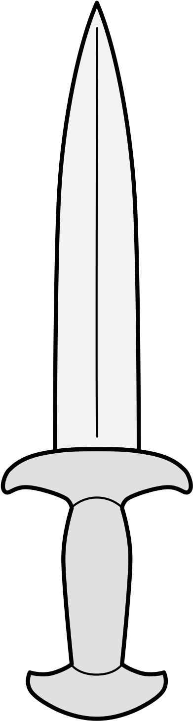 Line Art Clipart (412x1481), Png Download