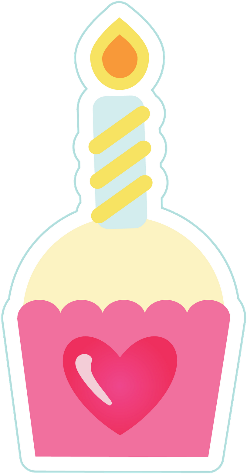 Heart Clipart (851x1600), Png Download