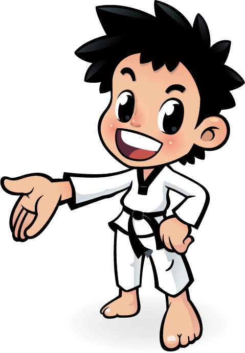 Clipart Boy Taekwondo - Taekwondo Martial Art Animated - Png Download (479x691), Png Download