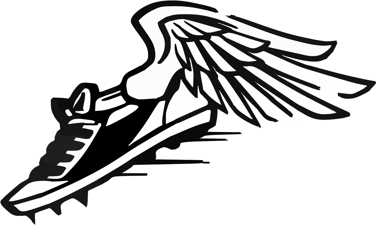 Running Shoe Clip Art Free - Png Download (1600x1600), Png Download