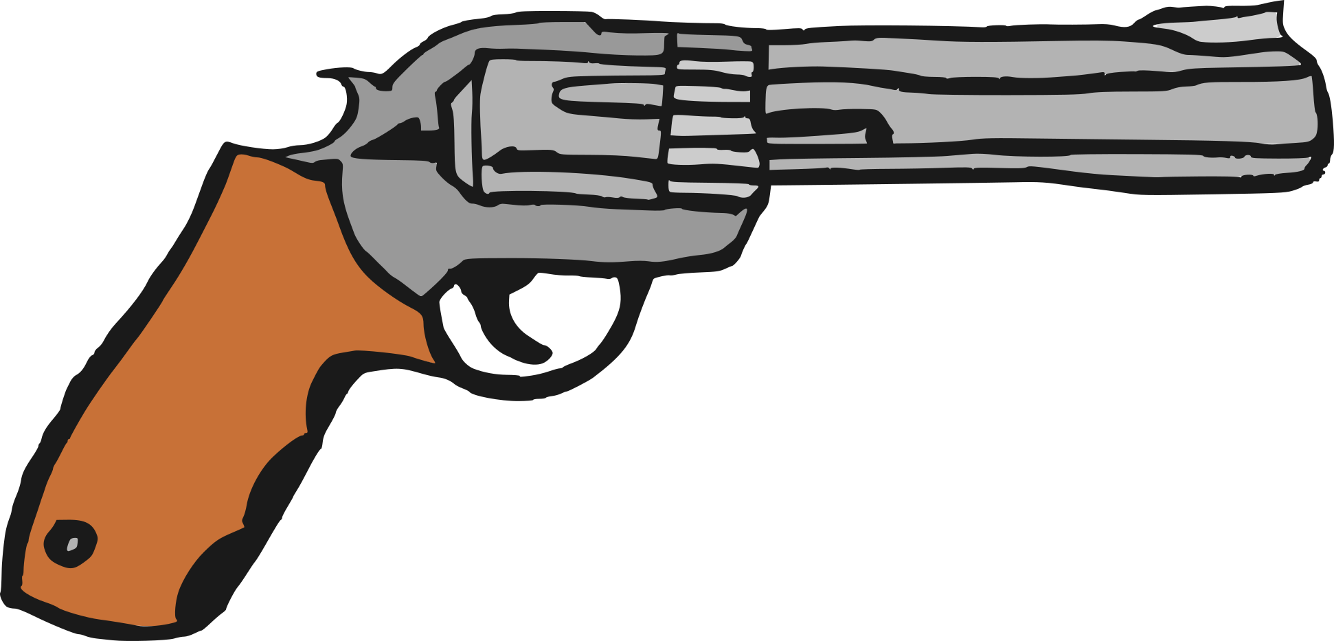 Free Download Gun Png - Comic Gun Png Clipart (1942x933), Png Download