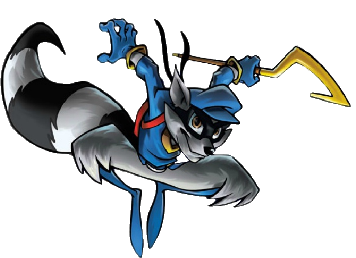 Crash Bandicoot Clipart Sly - Sly Cooper - Png Download (717x521), Png Download