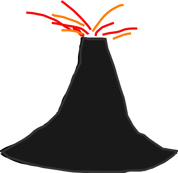 Transparent Volcano Infographic Clipart (600x581), Png Download