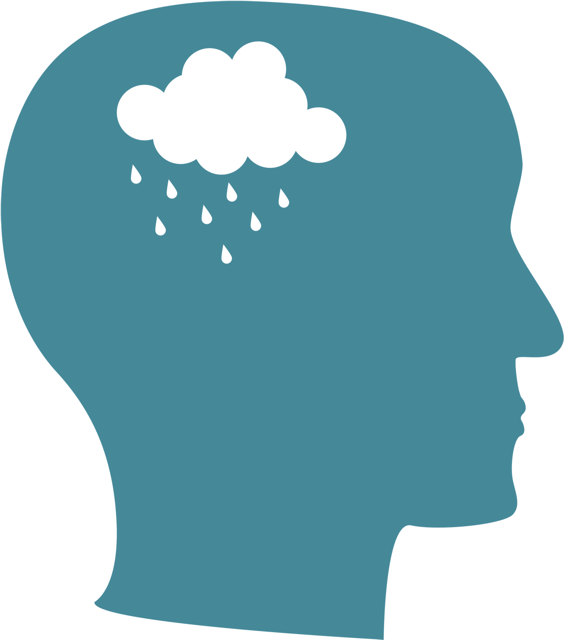 Counseling Clipart Student Depression - Illustration - Png Download (1280x1425), Png Download