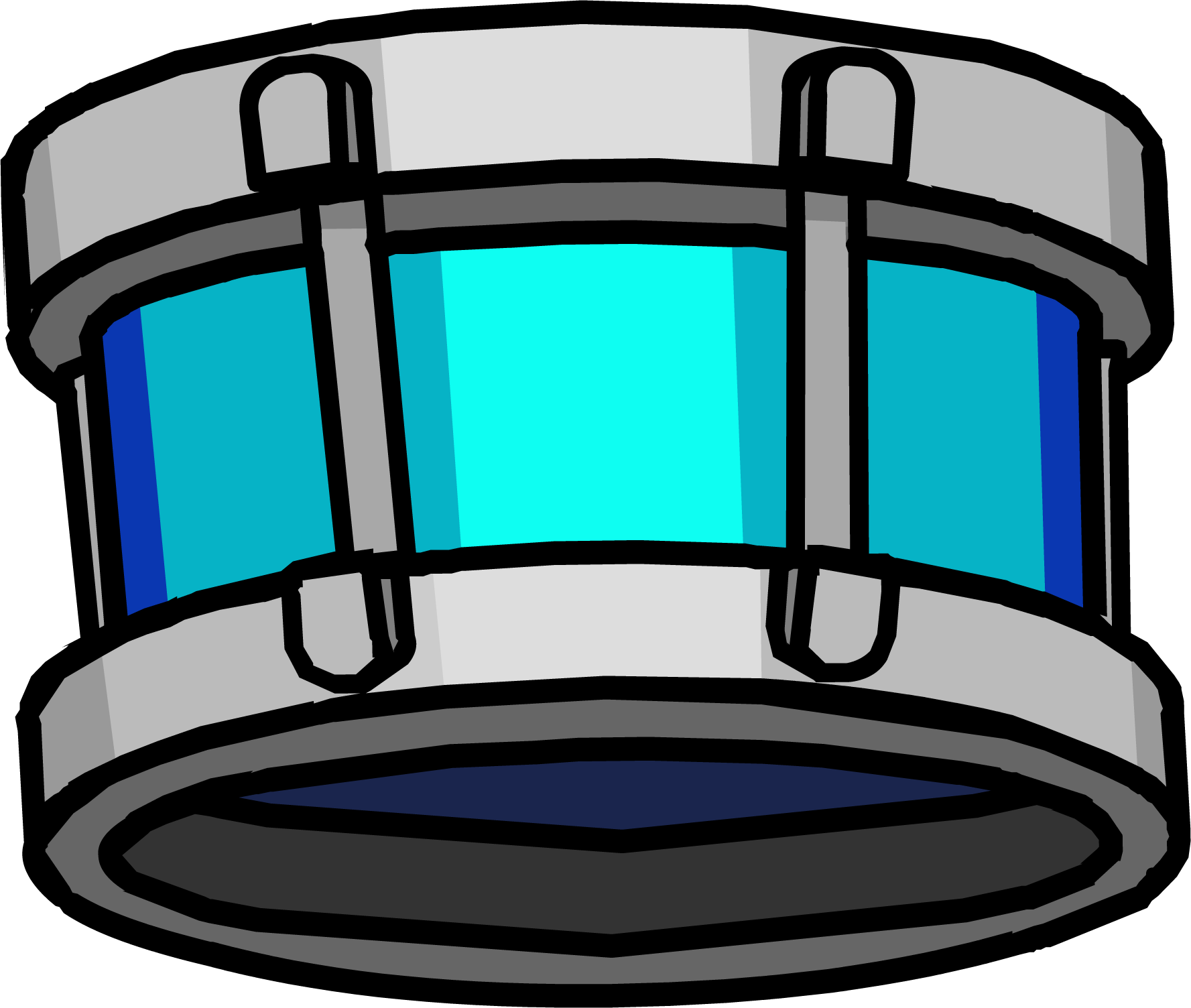 Transparent Drum Clip Art - Drum - Png Download (1777x1504), Png Download