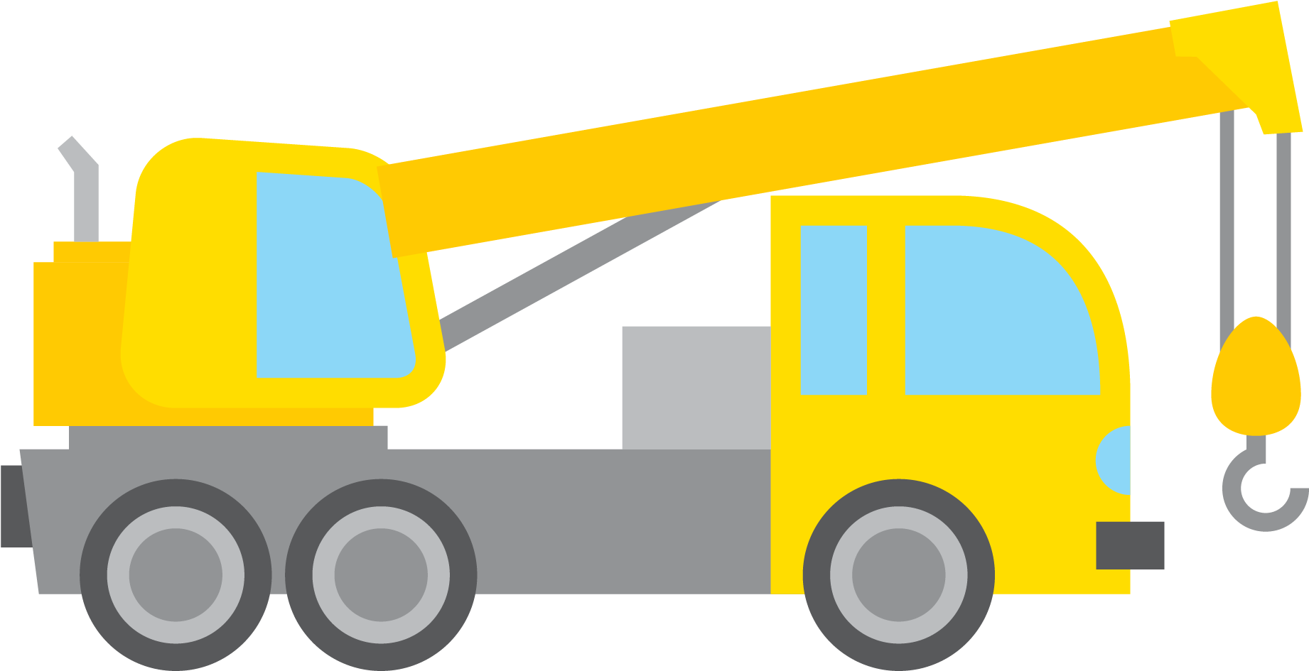 Car Heavy Equipment Vehicle Clip Art - Heavy Equipment Construction Car Clipart - Png Download (1939x1500), Png Download