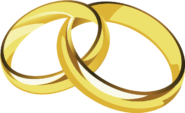 Wedding Ring Engagement Ring - Rings Vector Png Clipart (600x600), Png Download