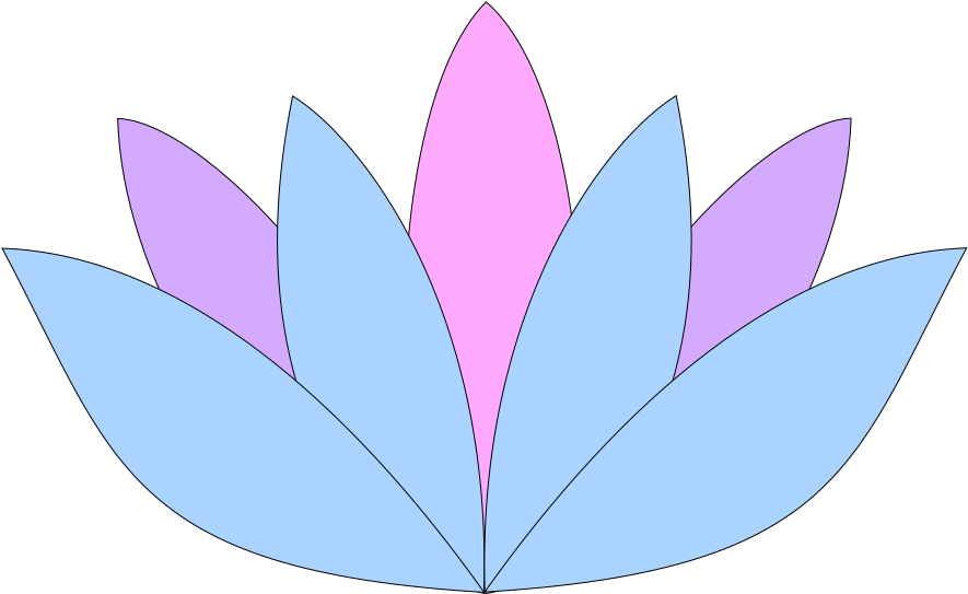 Lavender Lotus Flower Svg Clip Arts - Blue Lotus Flower Clipart - Png Download (1024x1024), Png Download