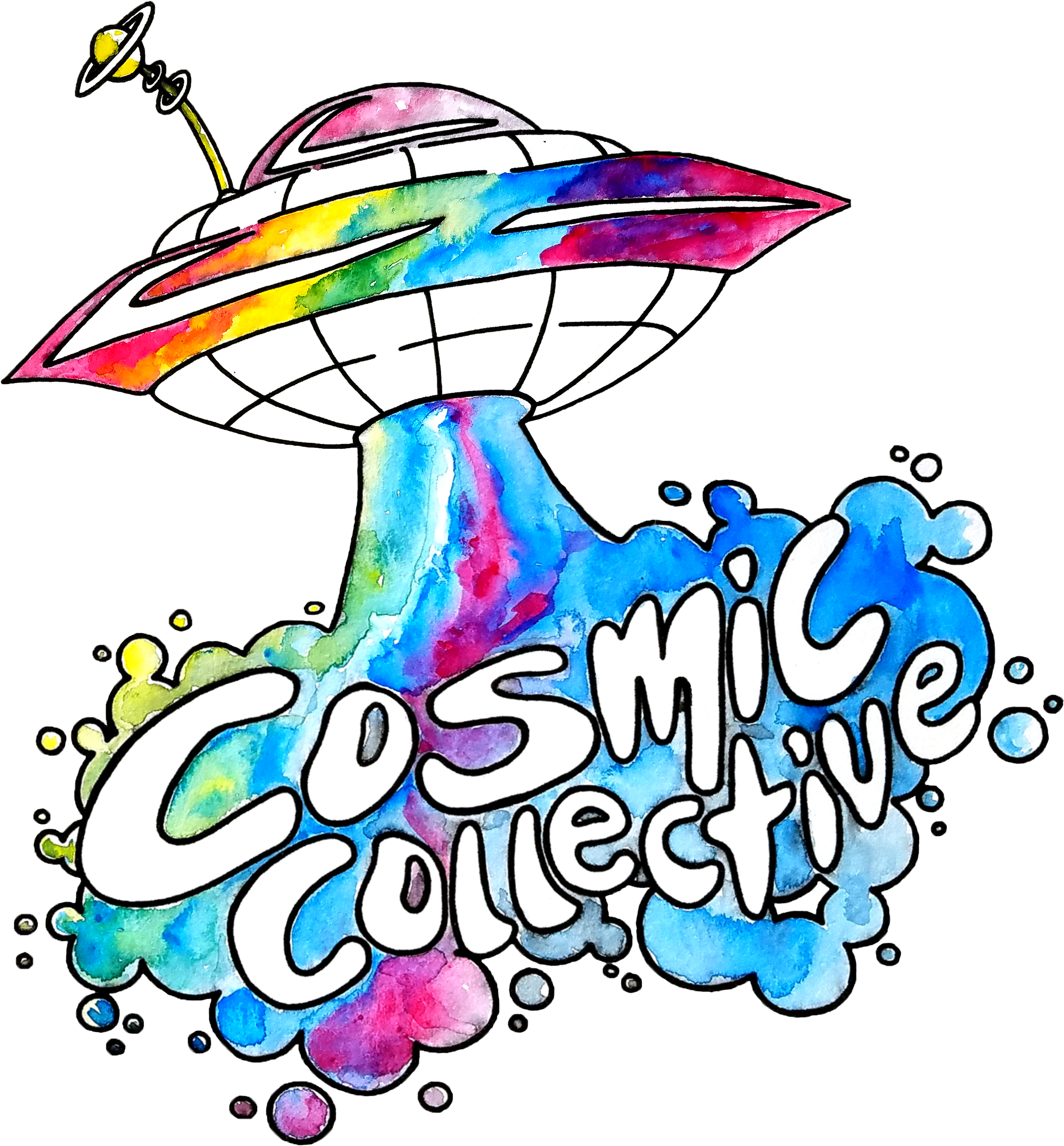 Cosmic Collective - Illustration Clipart (2757x2764), Png Download