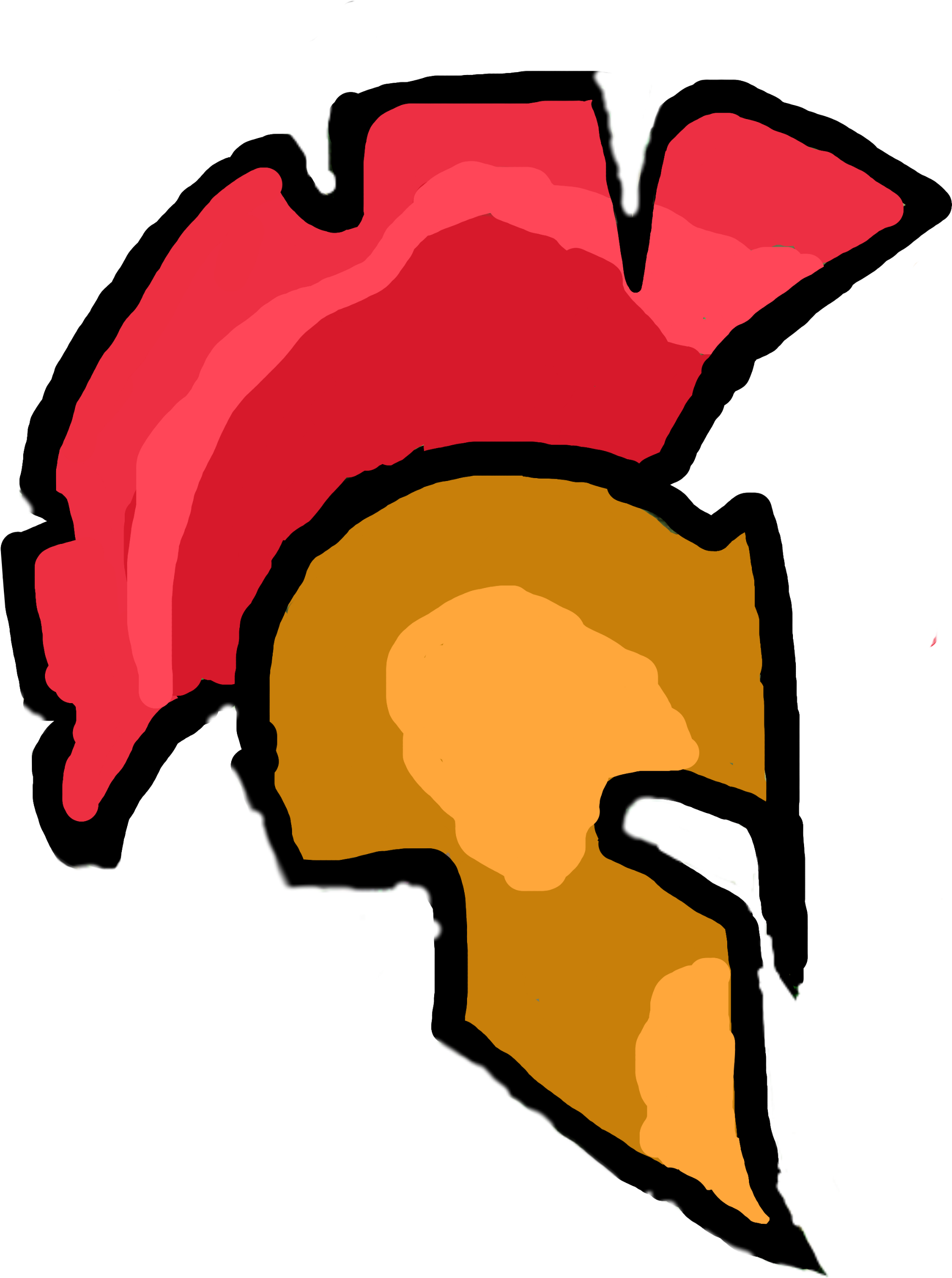 #spartan #spartanrace #spartanhelmet #spartanlogo #300 - 300 Clipart (3464x3464), Png Download