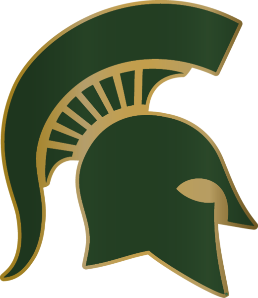 Michigan State Spartans Clipart (520x600), Png Download