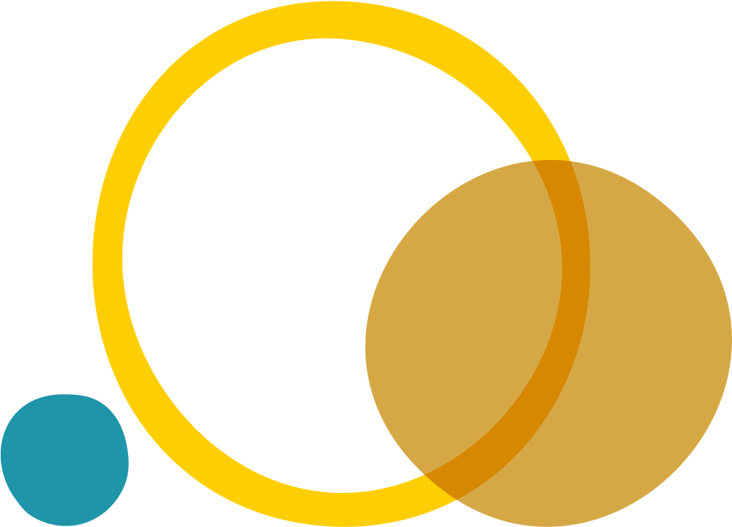 Abstract Illustration Using Overlapping Circles Forming - Abstract Circle Illustration Png Clipart (1200x800), Png Download