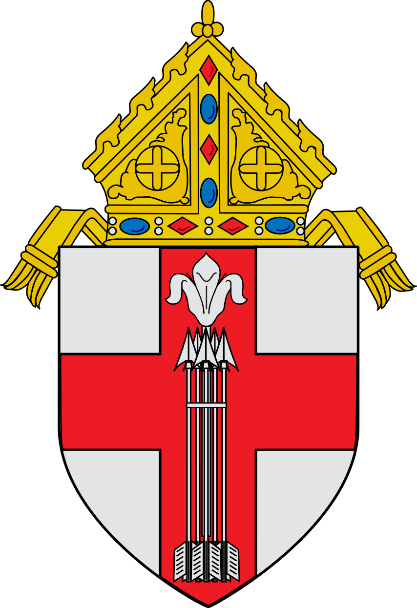 Teeth Clipart Chevron - Archdiocese Of Newark Coat Of Arms - Png Download (854x1245), Png Download