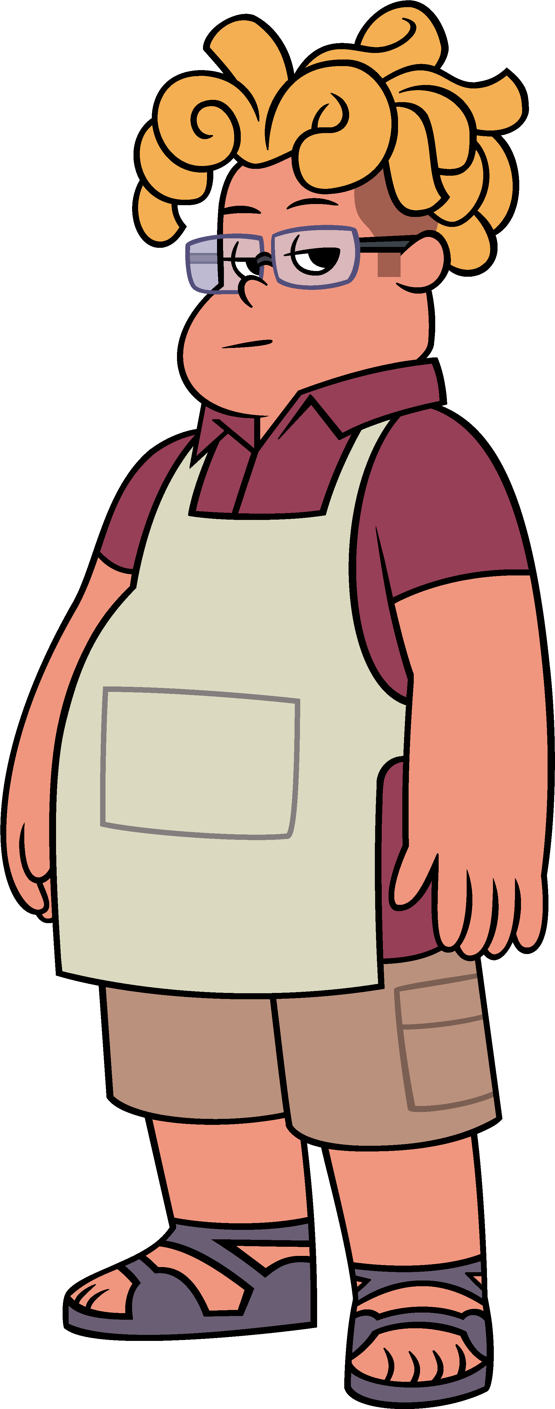 Mind Teaser Clipart Fried - Steven Universe Fry Guy - Png Download (2084x5000), Png Download