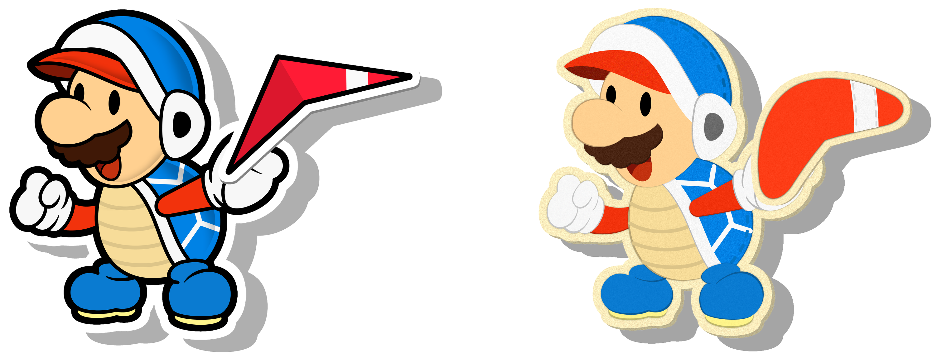 Boomerang Drawing Clipart - Paper Mario Galaxy - Png Download (3445x1741), Png Download