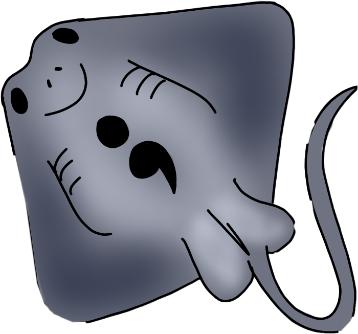 Stingrays Clipart - Png Download (700x653), Png Download