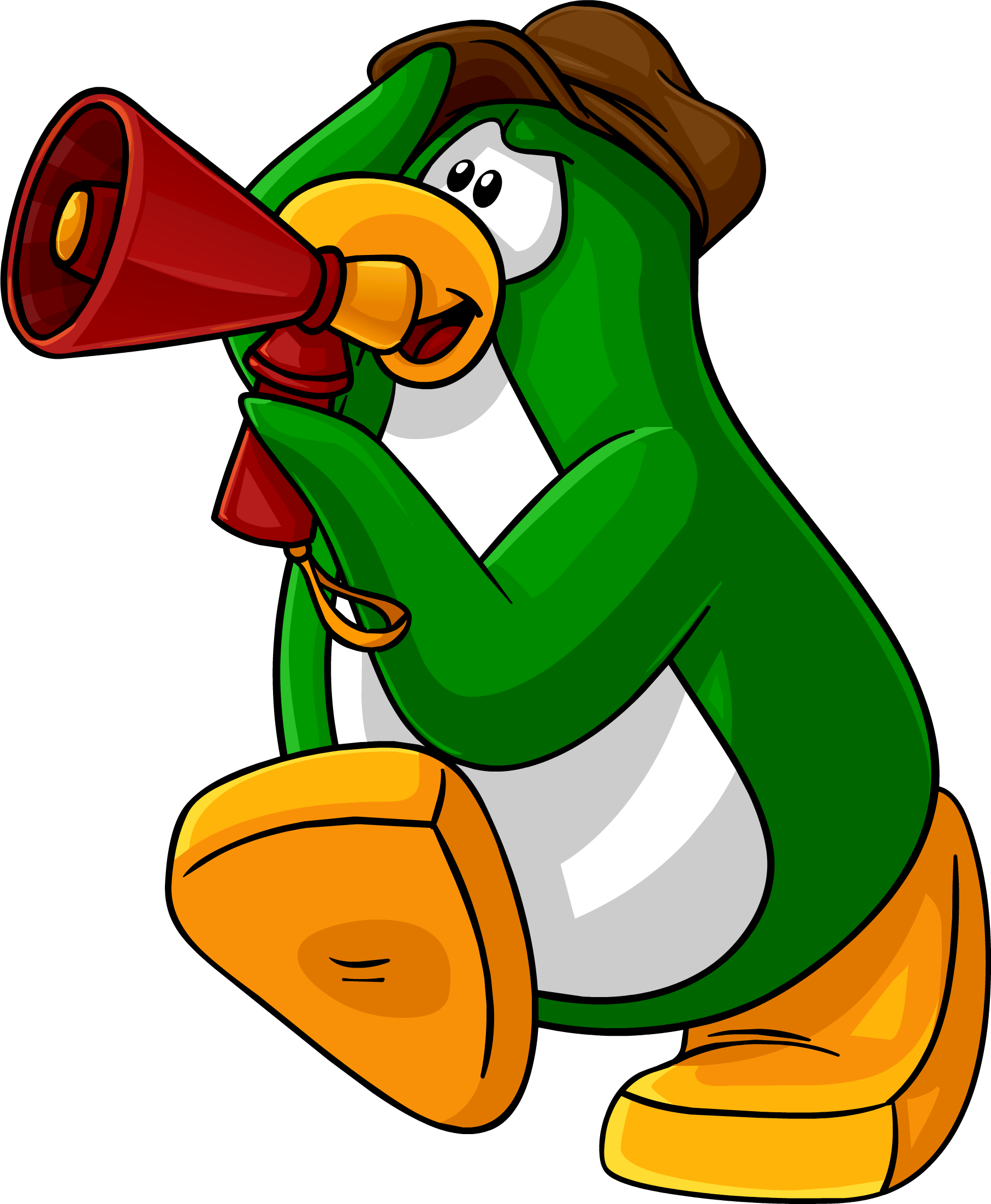 Club Penguin Rewritten Wiki - Hector The Director Clipart (1815x2205), Png Download