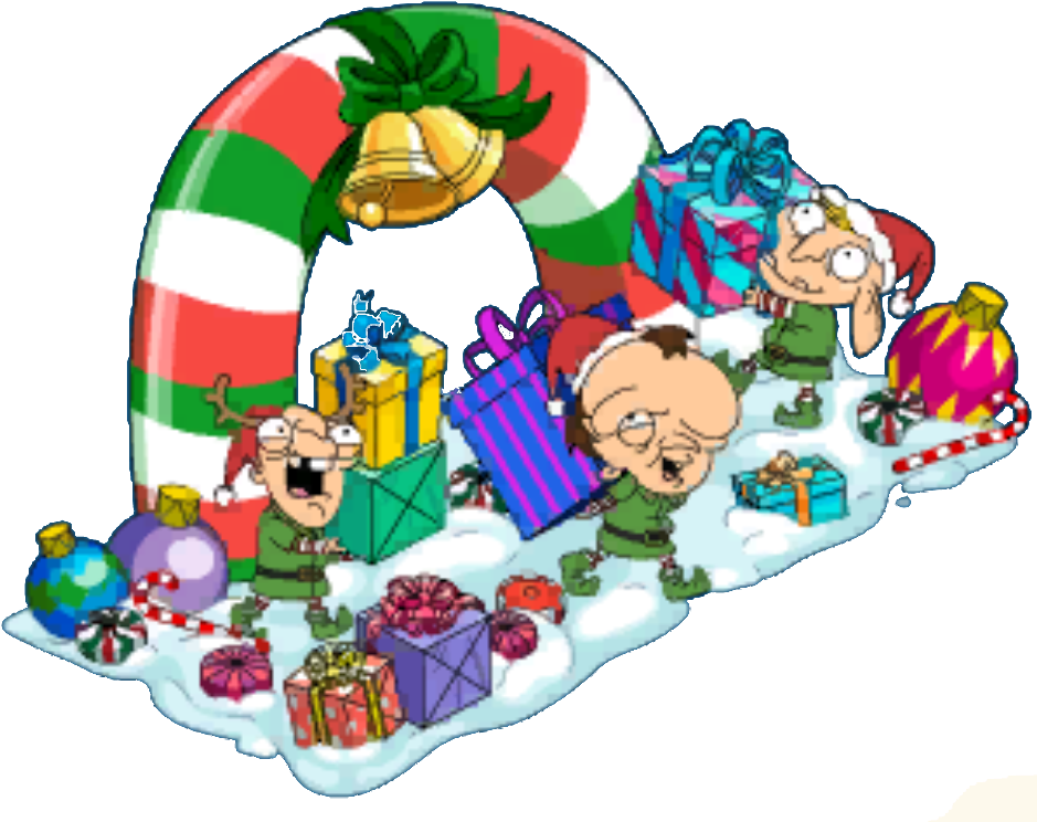 Elve"s Display - Clip Art - Png Download (955x777), Png Download