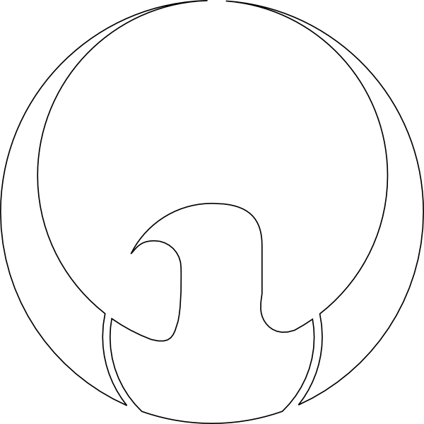 Crescent Clipart (600x600), Png Download