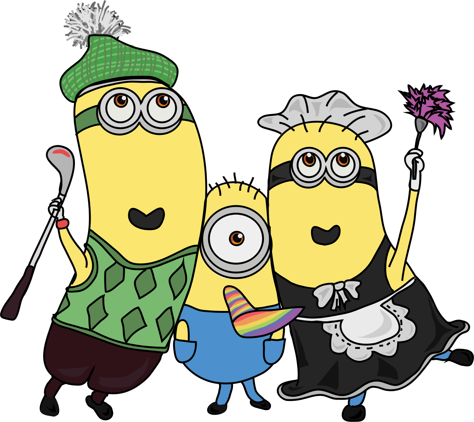Minions Clipart - Venner Png Transparent Png (800x711), Png Download