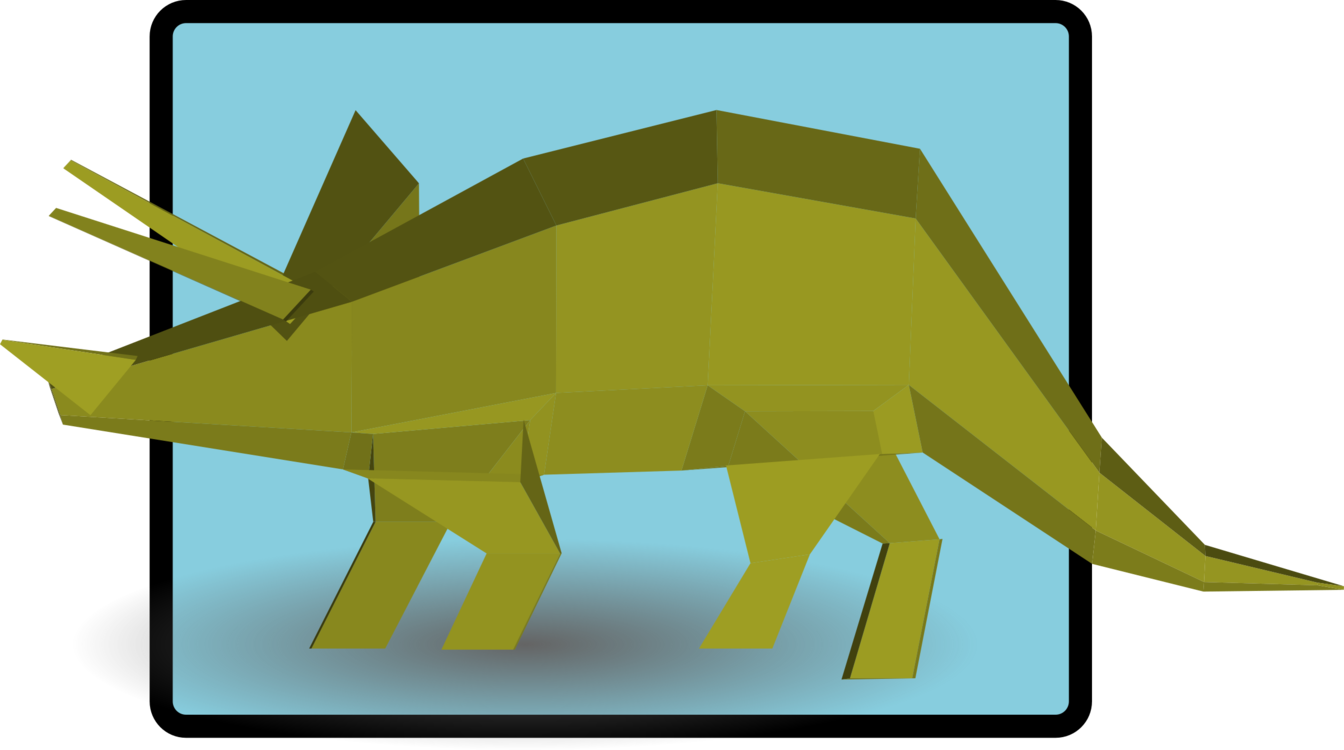 Triceratops Clipart - Png Download (960x535), Png Download
