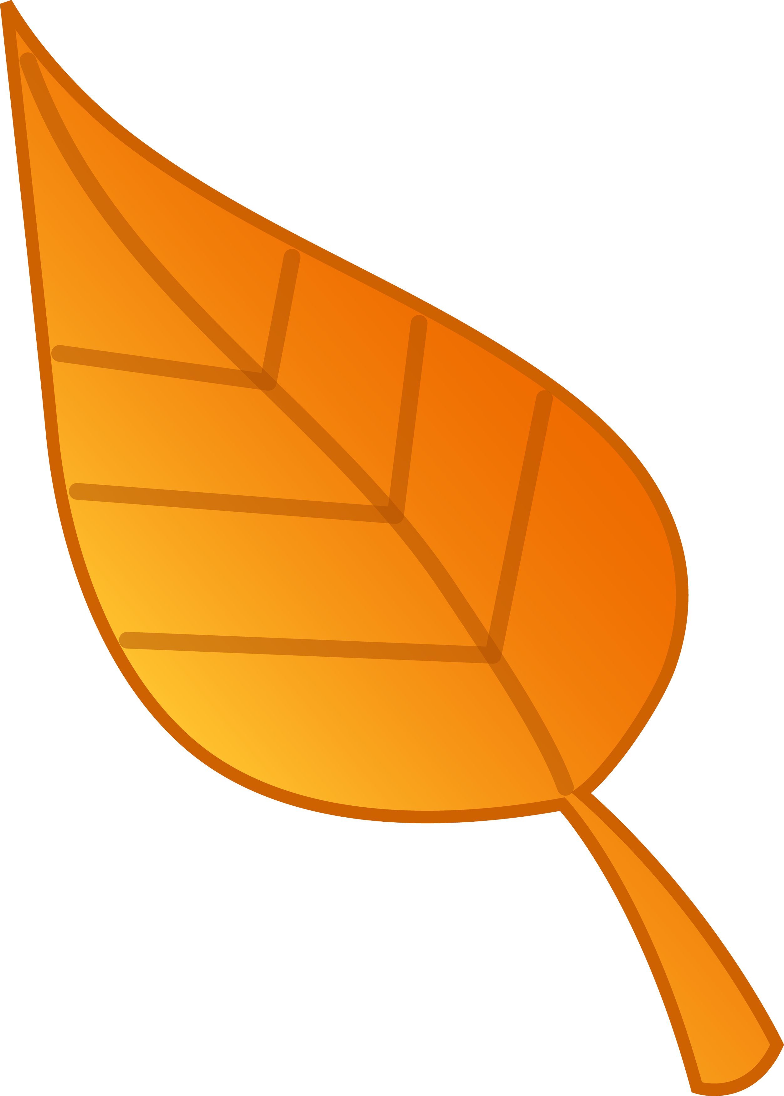 Clipart Of Source, Leave And Fall - Png Download (2504x3500), Png Download