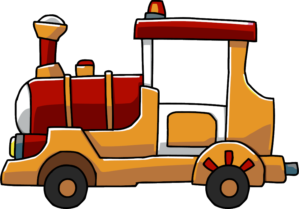 Land Scribblenauts Wiki Fandom - Vehicles Clipart Train - Png Download (961x672), Png Download