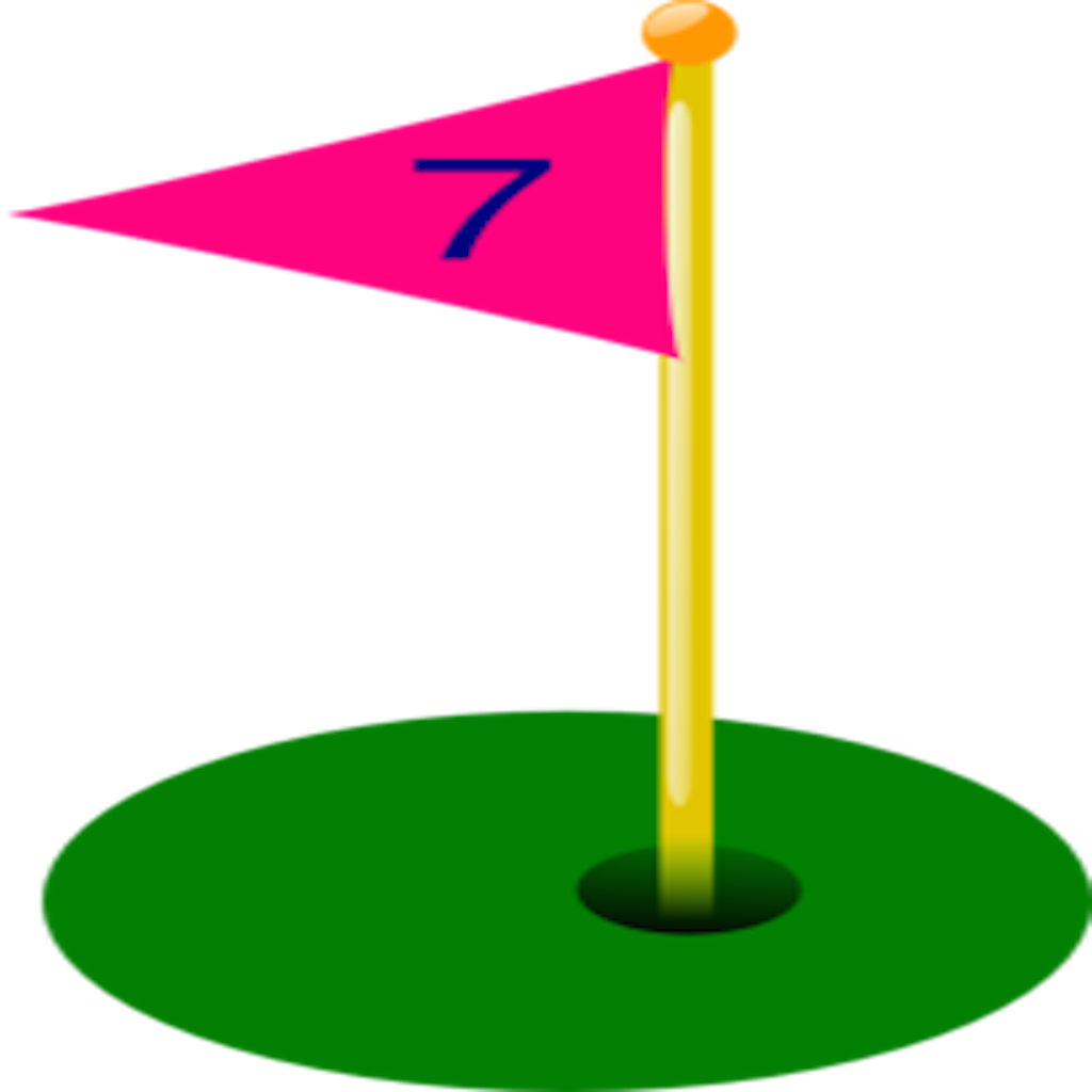 Golf Flag Hole 4 Clipart (1024x1024), Png Download