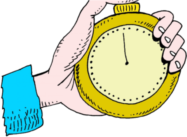 Hand Clipart Stopwatch - Stopwatch Clipart - Png Download (640x480), Png Download