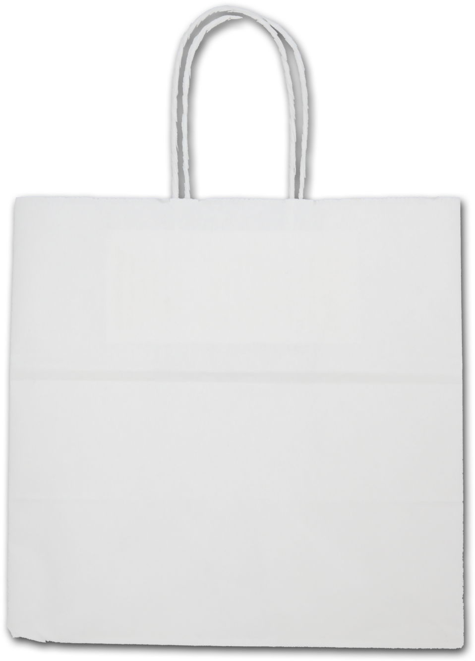 Download Transparent Shopping Bag Clipart Black And White White