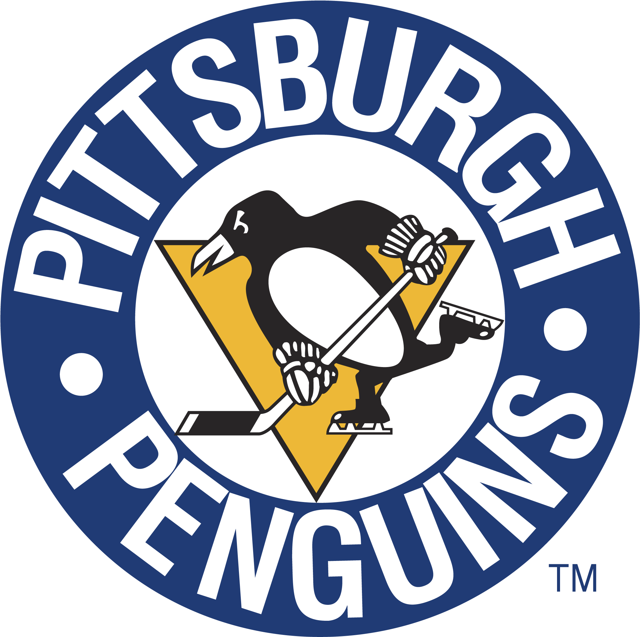 Thumb Image - Pittsburgh Penguins Logo Old Clipart (3840x2160), Png Download